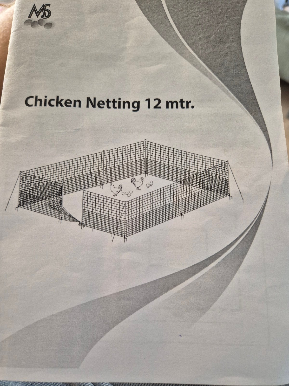 mobiele kippenomheining, Ophalen, Zo goed als nieuw, Drinken en Voederen