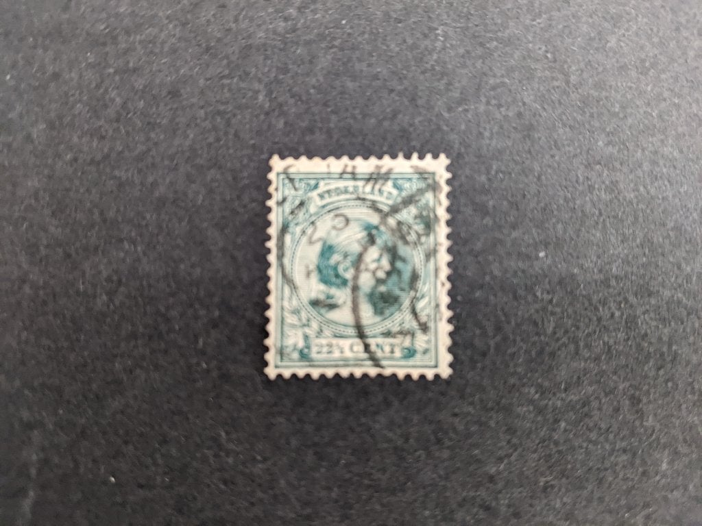NL 1891-1894; KONINGIN WILHELMINA NVPHNR 41 2 FOTO'S, Verzenden, T/m 1940, Gestempeld