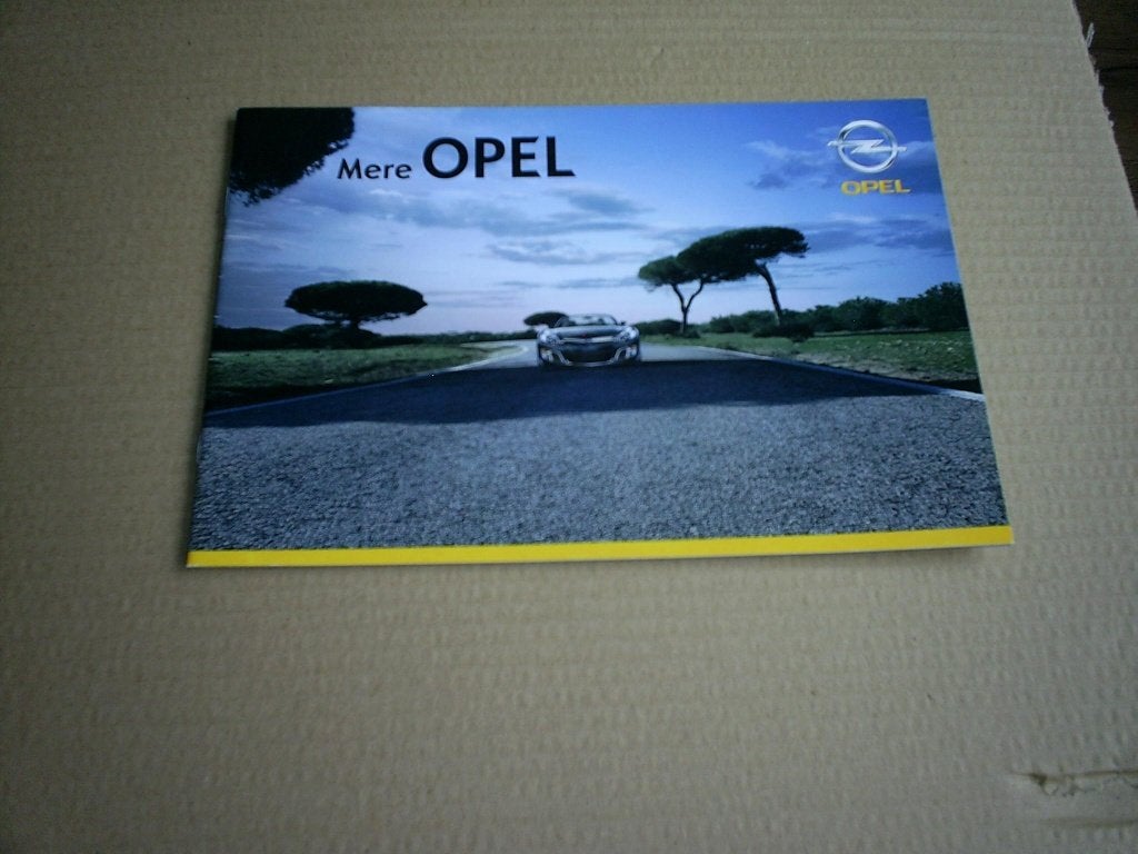 Mere Opel o.a. Opel GT / Corsa / Antara / Astra GTC 4 / 2007, Verzenden, Zo goed als nieuw, Opel