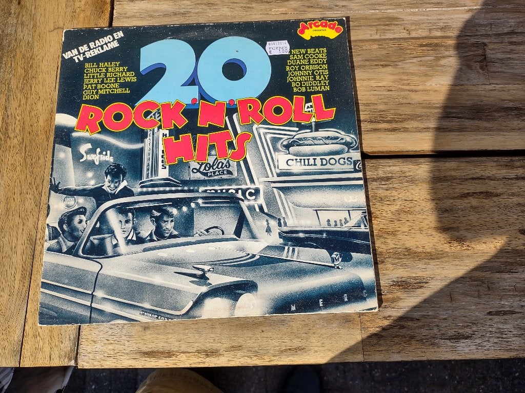 LP - 20 Rock 'n' Roll Hits, Cd's en Dvd's, Ophalen of Verzenden, Zo goed als nieuw, 12 inch, Rock-'n-roll