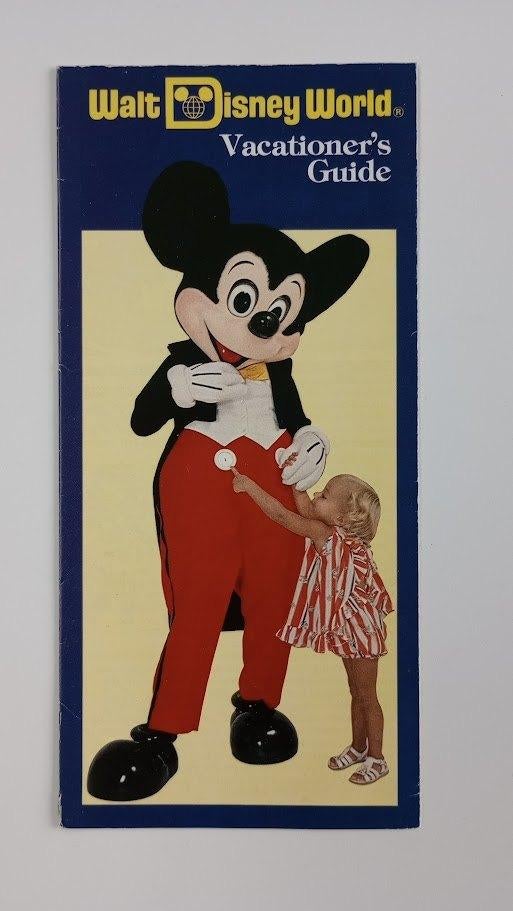 Walt Disney World vacationer's guide 1978, Ophalen, Mickey Mouse, Zo goed als nieuw, Overige typen