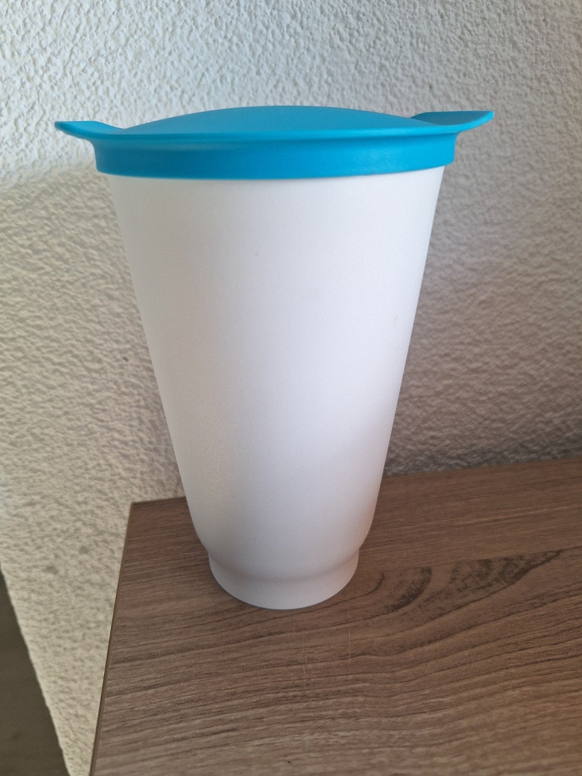 Tupperware allegra beker, Huis en Inrichting, Keuken | Tupperware, Ophalen of Verzenden, Wit, 450 ml, Beker of Kan