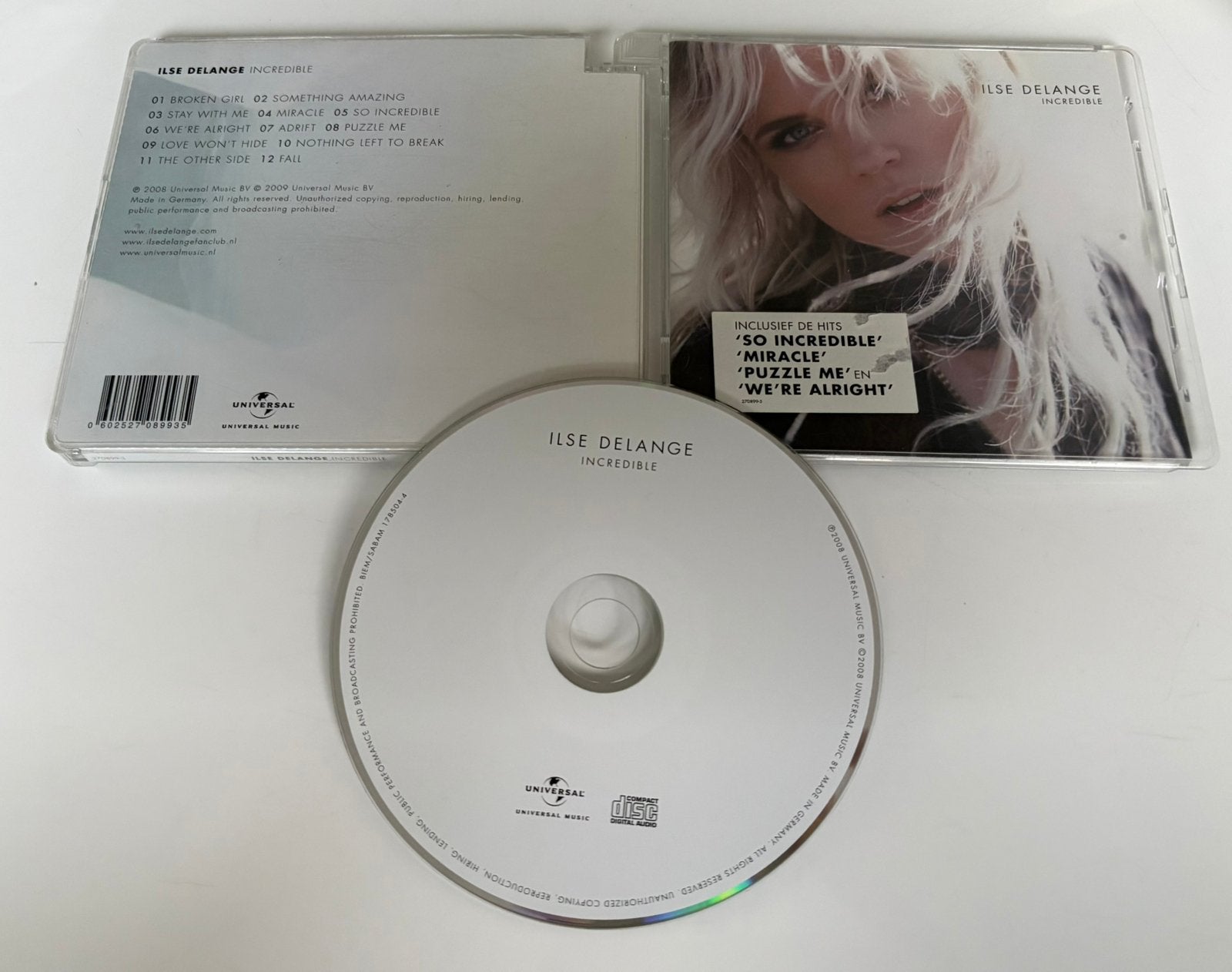 Ilse DeLange - So incredible (super jewel case), Ophalen of Verzenden, Zo goed als nieuw
