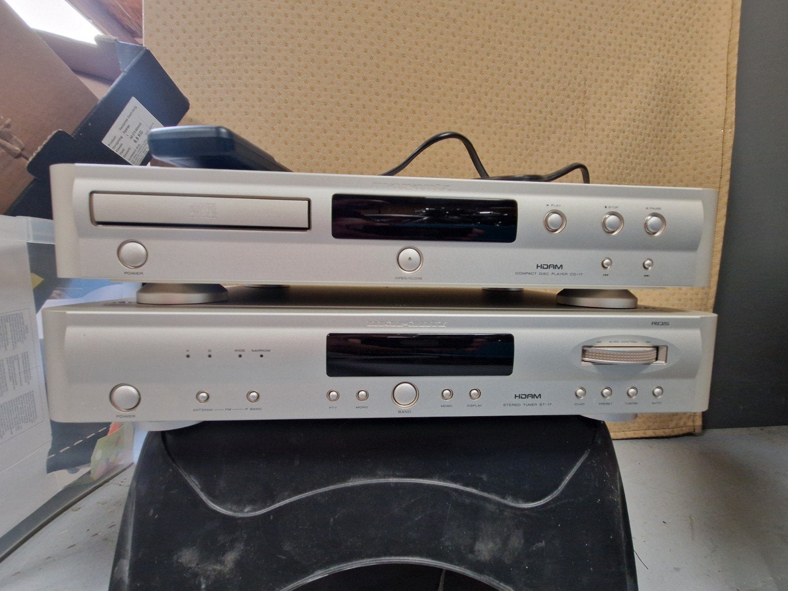 Marantz CD17, ST17 en RC63cd, Ophalen of Verzenden, Zo goed als nieuw, Overige merken