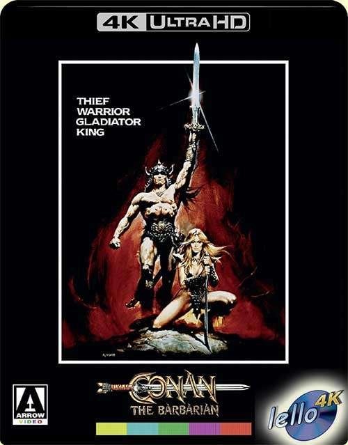 Blu-ray 4K: Conan the Barbarian (1982 Arnold Schwarzenegger), Ophalen of Verzenden, Nieuw in verpakking, 4K Ultra HD Blu-ray, Actie