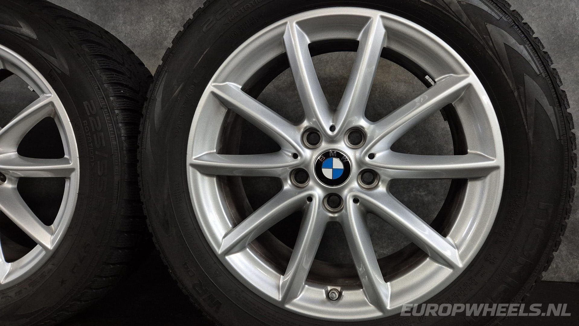 17 inch BMW velgen winterbanden X1 F48 X2 F39 Styling 574, Auto-onderdelen, Gebruikt, -, -, Banden en Velgen