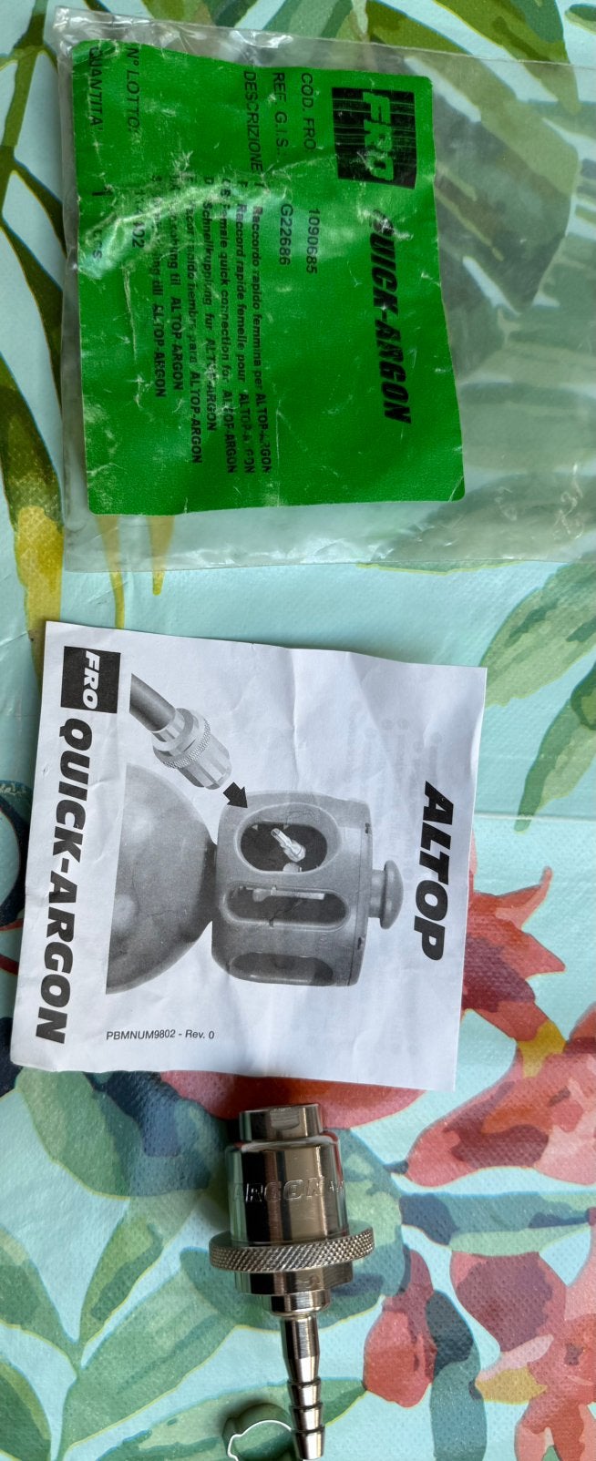Argon lassen Quick connector, Ophalen of Verzenden, Nieuw, Minder dan 150 ampère, Overige typen