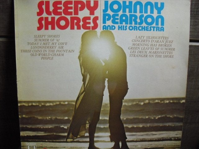 Johnny Pearson Orchestra "Sleepy Shores" LP, LP, Gebruikt, Pop, Ophalen of Verzenden