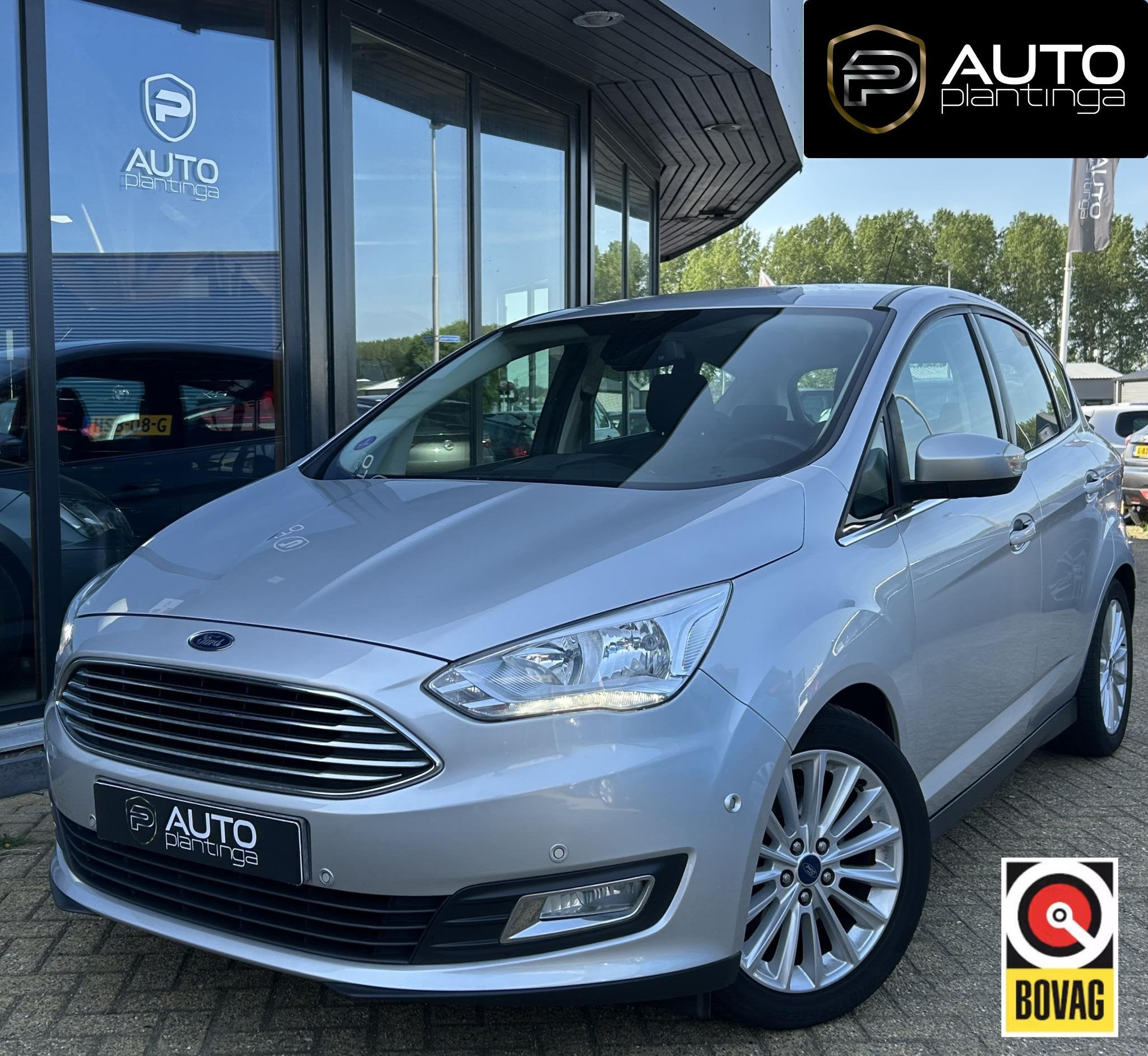 Ford C-Max 1.5 Titanium 150PK | Trekhaak | 1500KG Trekgewich, Auto's, Ford, Voorwielaandrijving, Stof, Euro 6, 4 cilinders