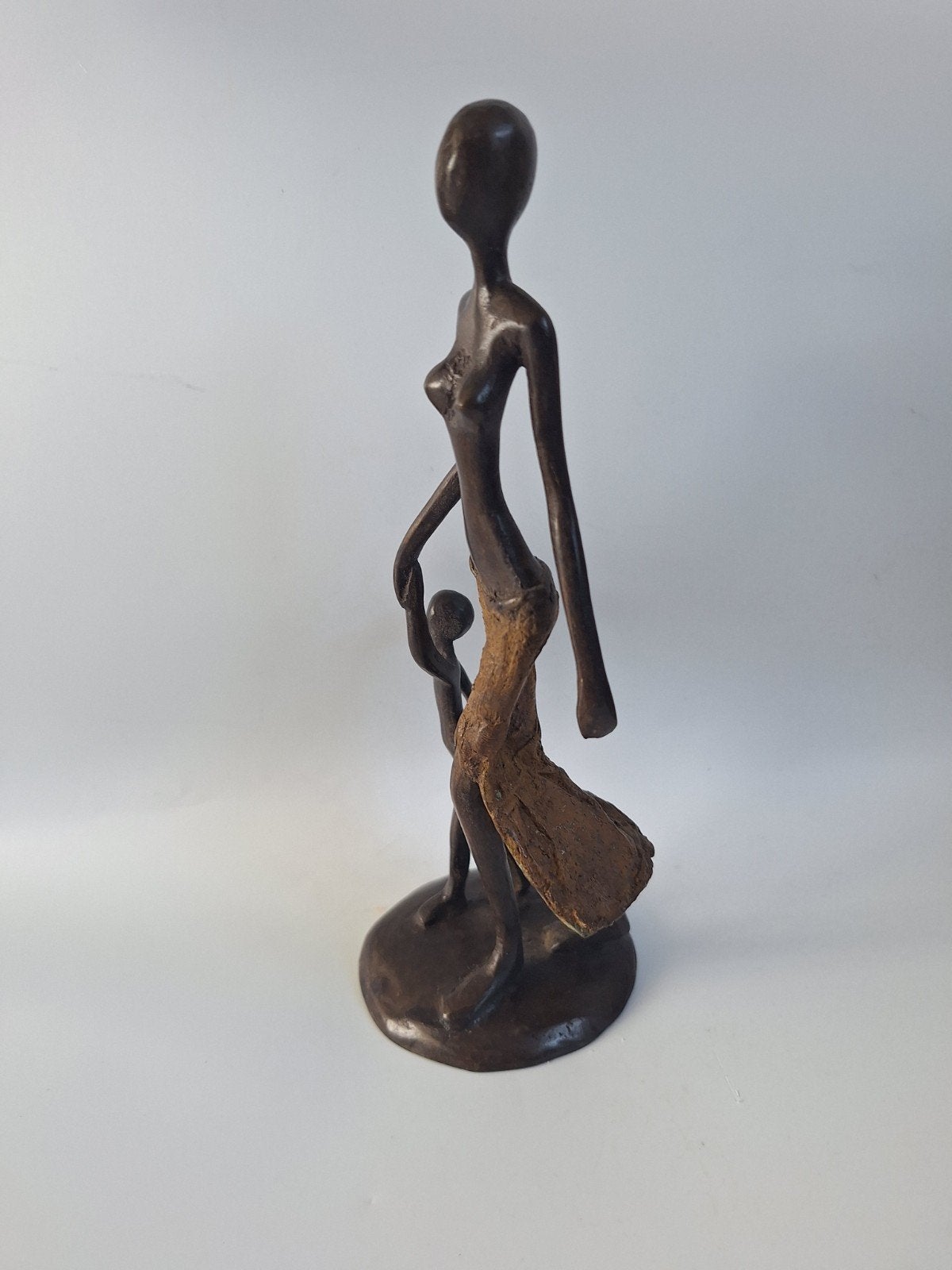 Prachtig bronzen beeld van Tahoua, Ophalen of Verzenden, Zo goed als nieuw