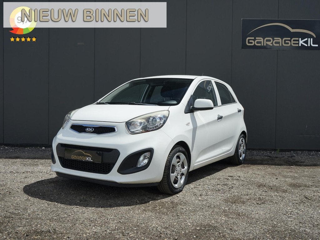 Kia Picanto 1.0 CVVT BusinessLine Orig NL / Airco / Elek. ra, Voorwielaandrijving, Euro 5, Stof, Gebruikt