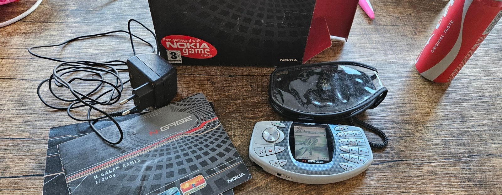 Nokia N-Gage Classic (Taco) – Mint / Als Nieuw – Compleet in, Geen camera, Wit, Fysiek toetsenbord, Nieuw