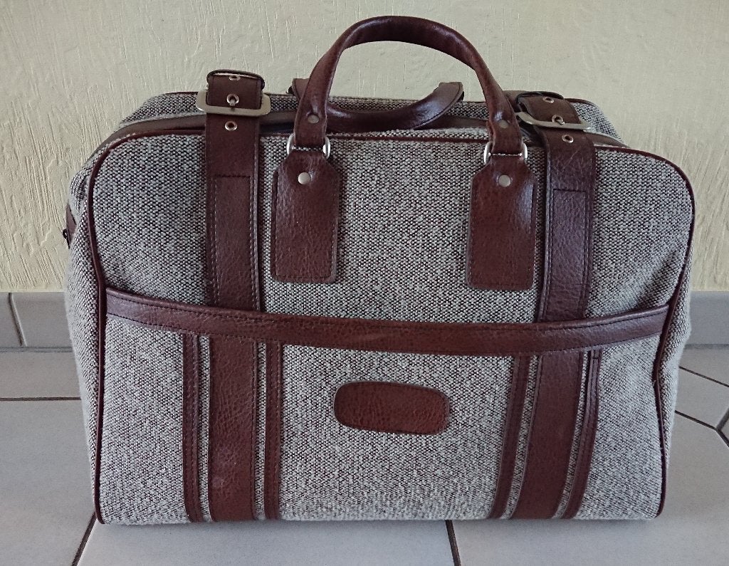 Vintage reistas, Ophalen, 40 tot 60 cm, 30 cm of meer, Gebruikt