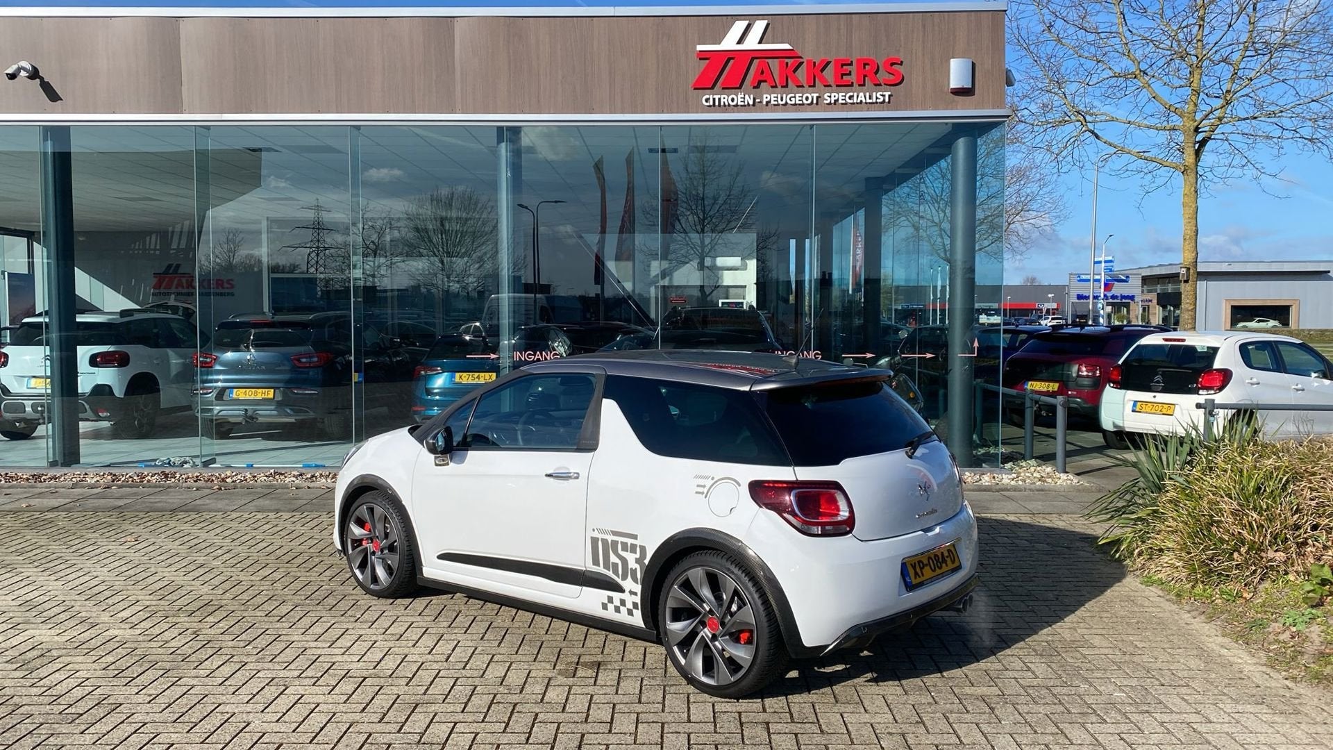 Citroen DS3 1.6 THP 200 Racing, Auto's, Citroën, Euro 5, Gebruikt, Parkeersensor, 4 cilinders
