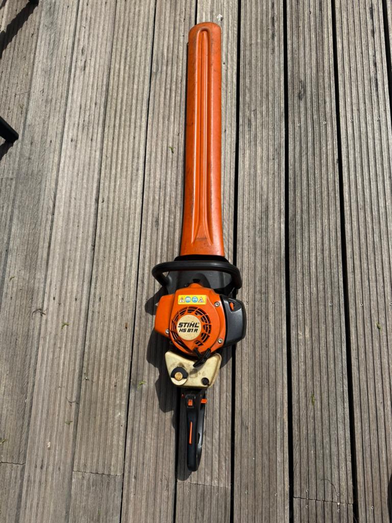 Stihl HS81R Benzine Professionele Heggenschaar 80 cm blad!!!, Ophalen of Verzenden, Benzine