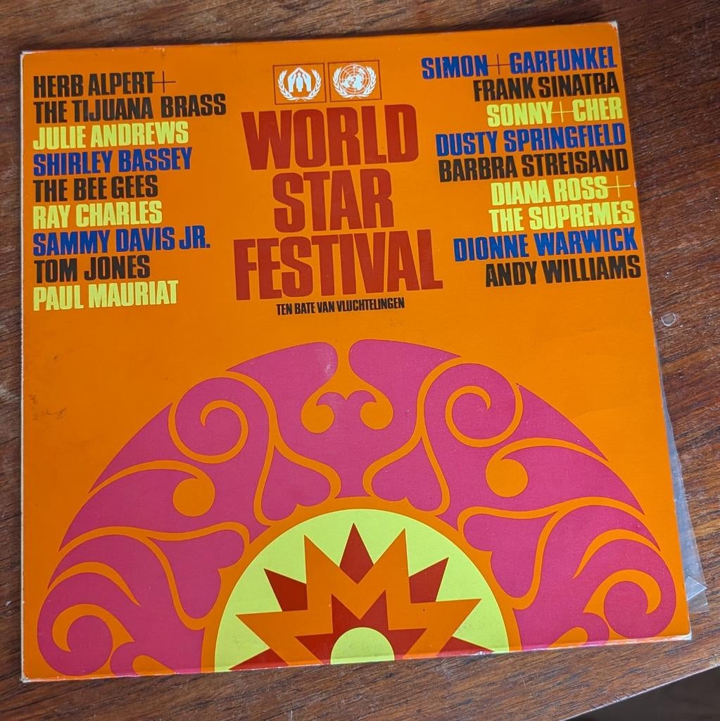 World Star Festival LP - Diverse Artiesten (Jaren '60), Gebruikt, Ophalen of Verzenden, Complilatie, 12 inch