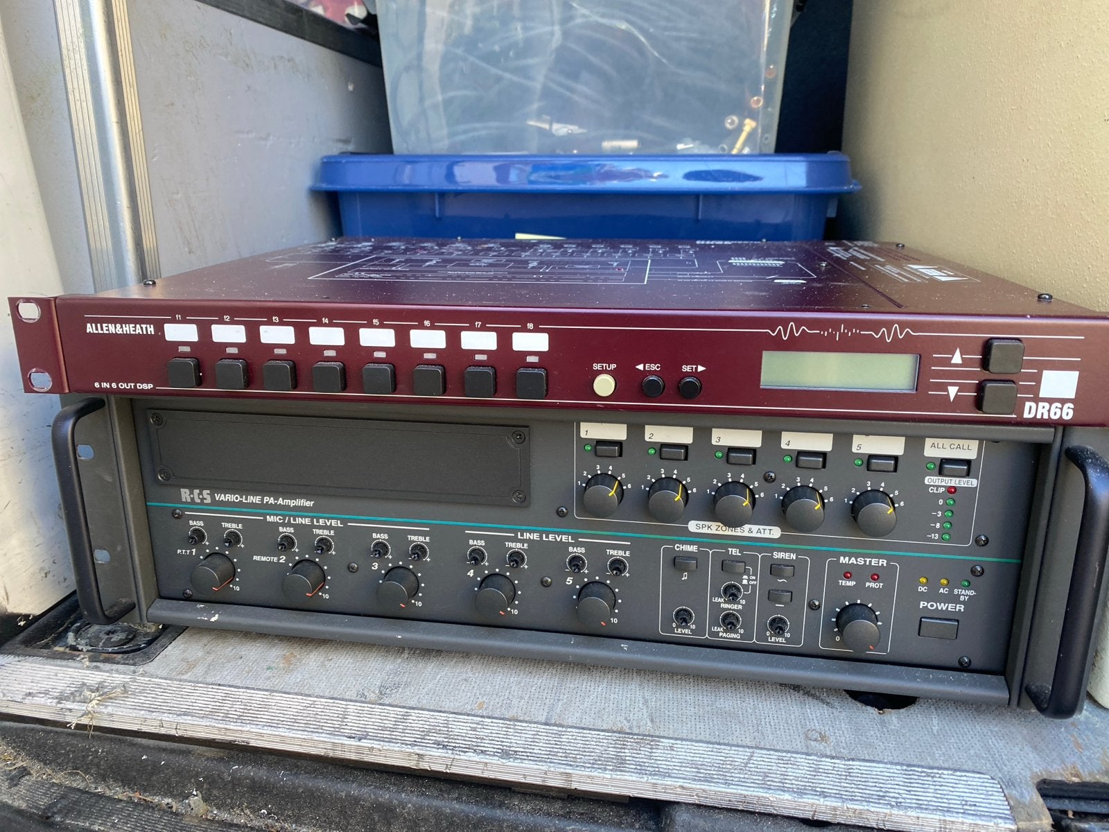 Allen & Heath DR66 Digitale Processor, Ophalen of Verzenden, Gebruikt