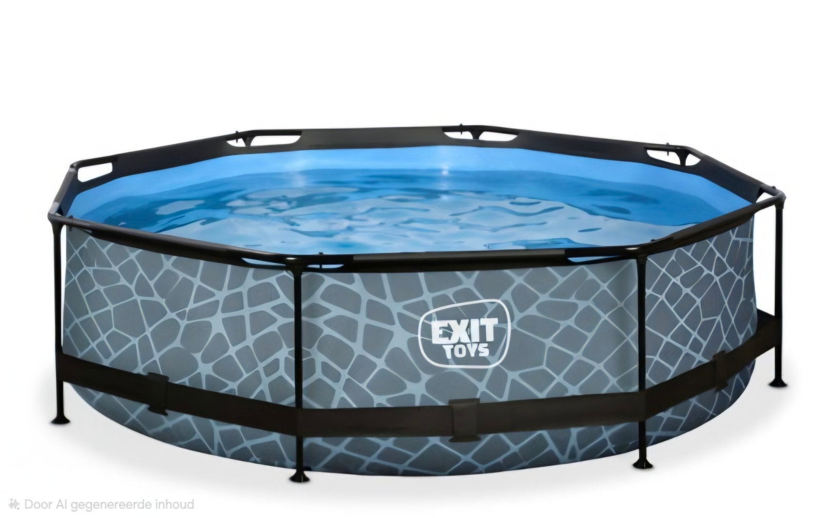 EXIT Toys Zwembad 300cm met filterpomp, Ophalen, 200 tot 300 cm, 80 tot 120 cm, Rond