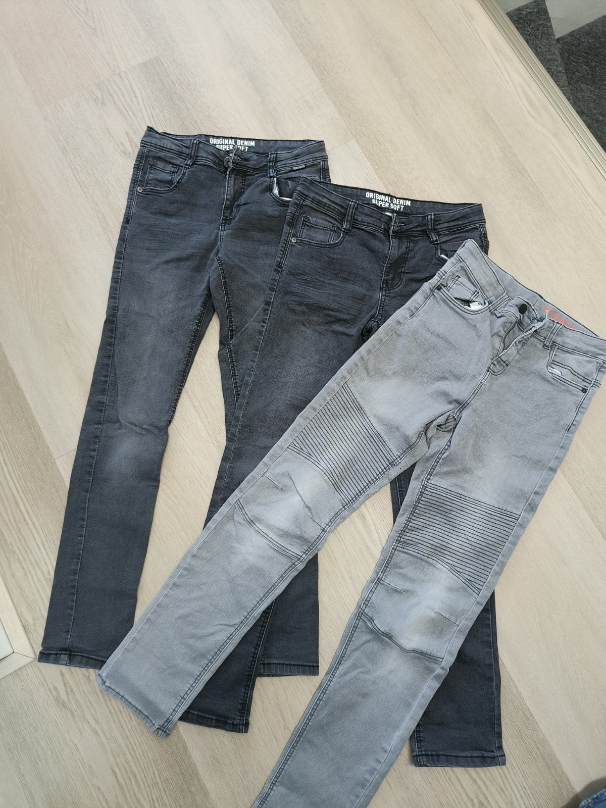 3 skinny jeans mt 152, Ophalen of Verzenden, Gebruikt, Jongen, Broek