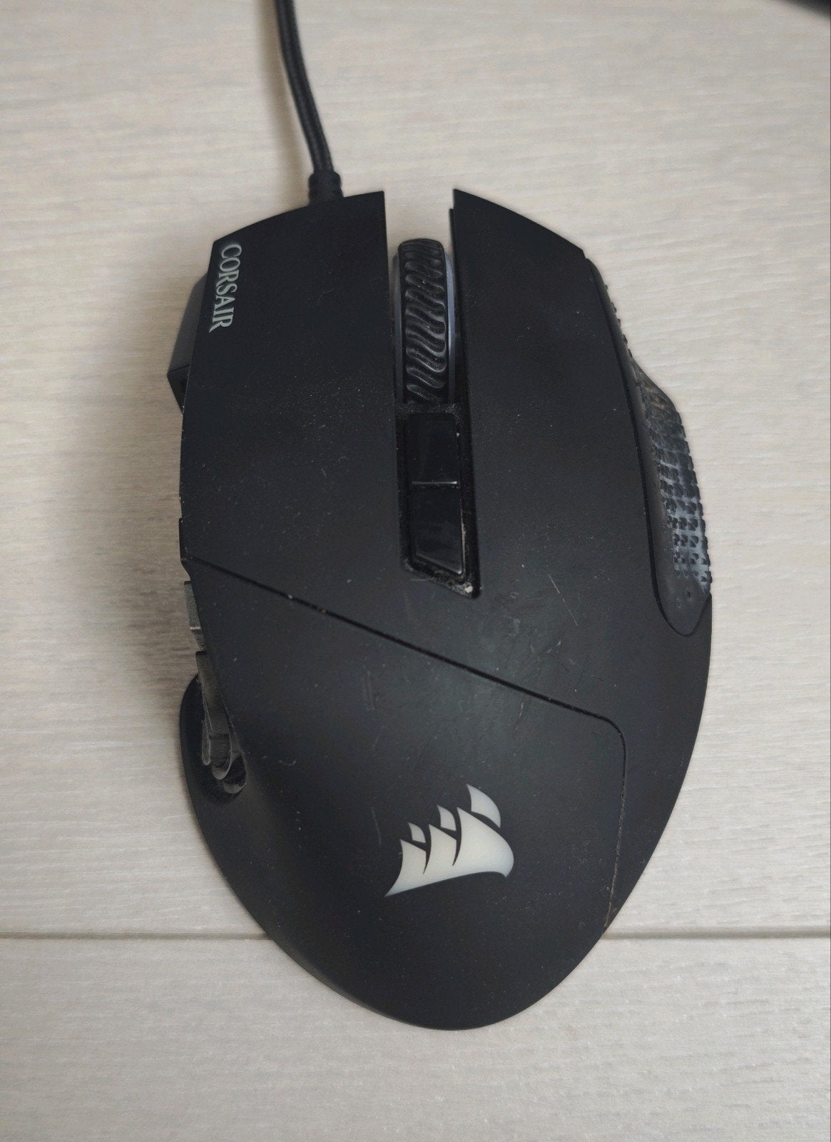Corsair Scimitar RGB Elite Optische Gaming Muis, Computers en Software, Muizen, Rechtshandig, Muis, Gebruikt, Gaming muis