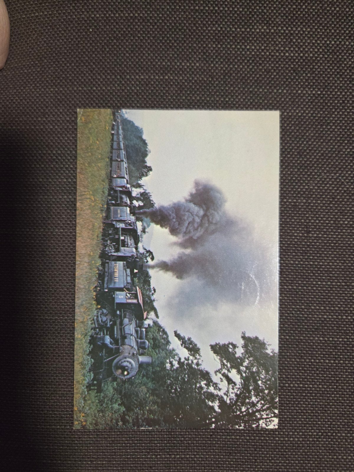 Vintage Ansichtkaart Stoomtrein USA - Steamtown USA, Ophalen of Verzenden