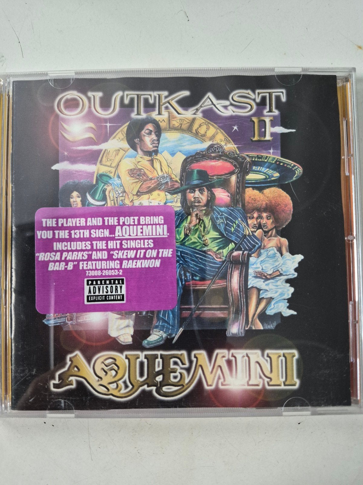 OutKast - Aquemini CD (Hip-Hop, Rap), Ophalen of Verzenden, Gebruikt, Album, Inclusief doosje