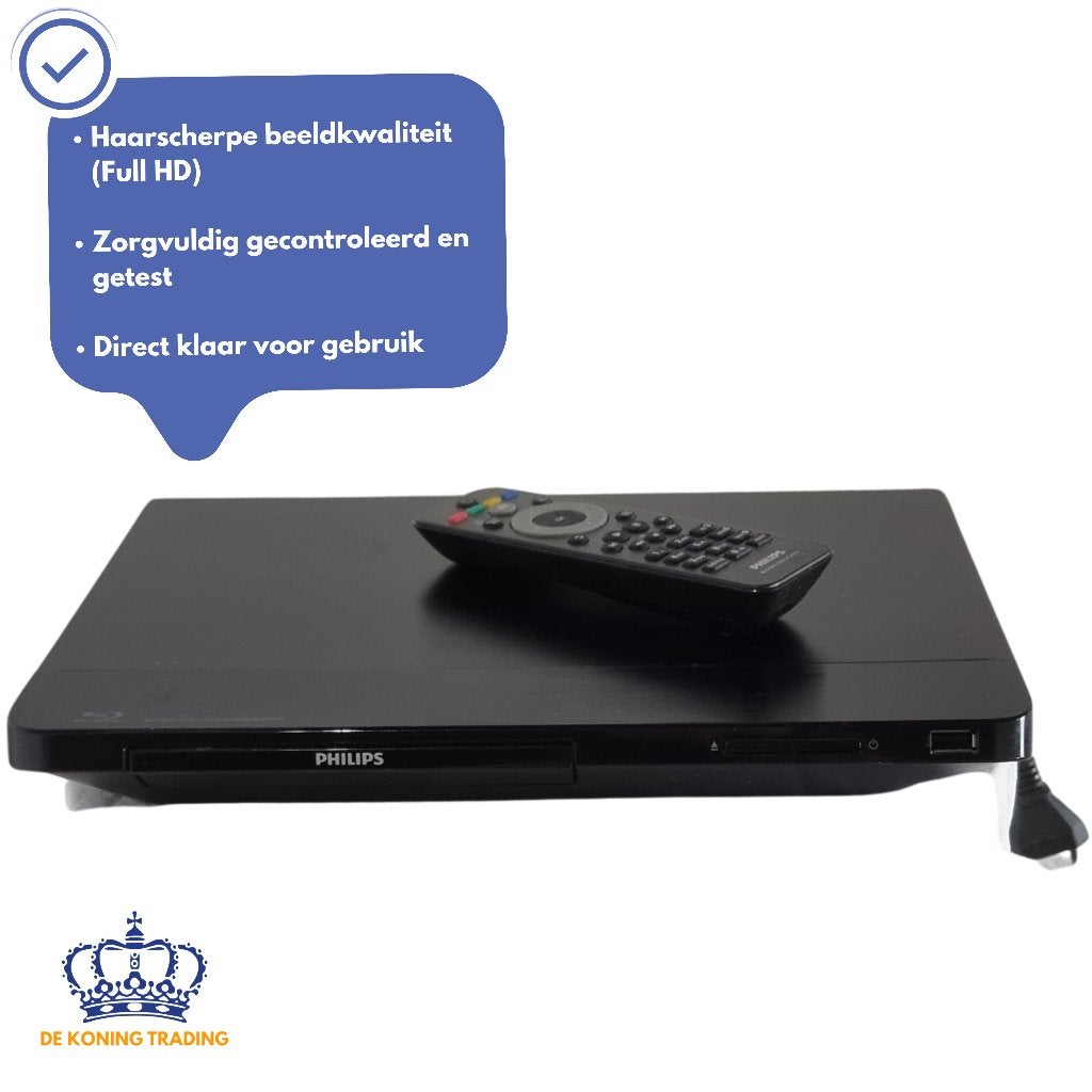 Philips BDP2100 | Blu-ray Speler | Blu-ray | DVD Speler, Philips, Verzenden, Philips, Zo goed als nieuw