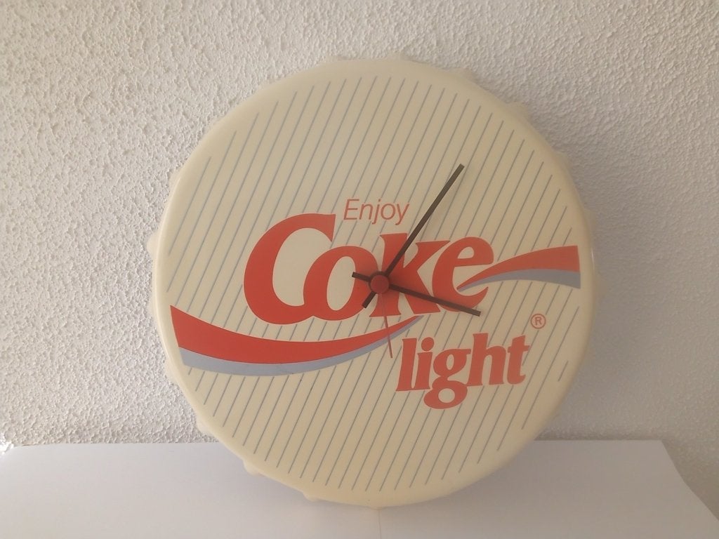 Vintage Coca Cola klok, Verzamelen, Ophalen of Verzenden, Gebruikt, Overige typen