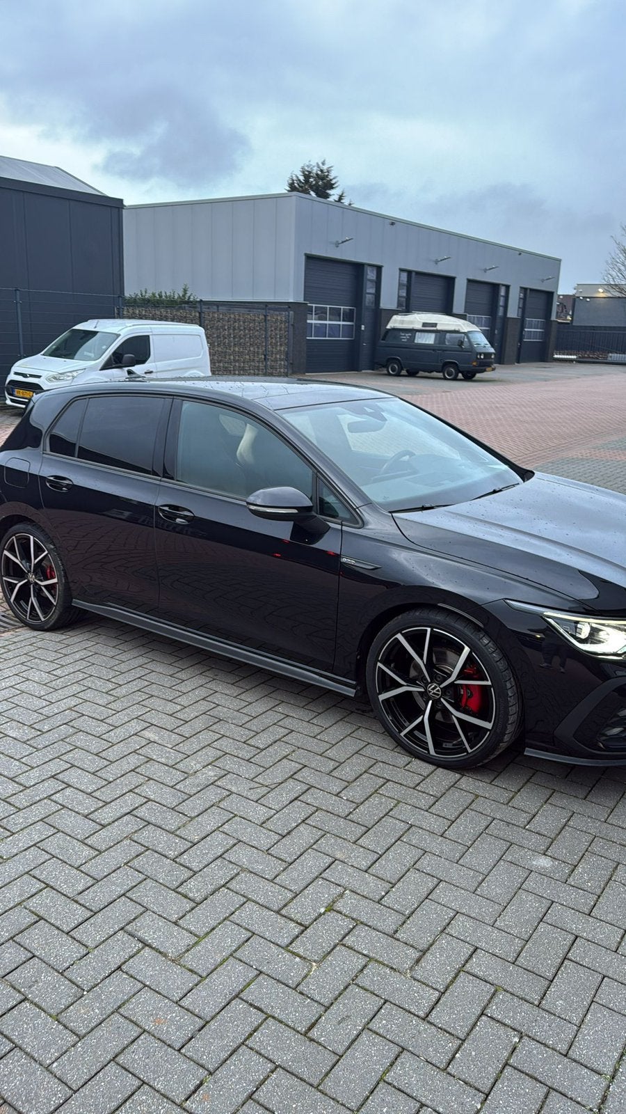Volkswagen Golf 2.0D 147KW Dsg7 2023 Zwart, Auto's, 730 kg, 4 cilinders, Zwart, Diesel