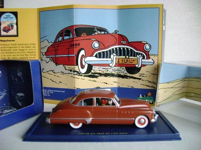 Kuifje auto Nr.010A De Buick van professor Smith, Ophalen of Verzenden, Kuifje, Zo goed als nieuw, Overige typen