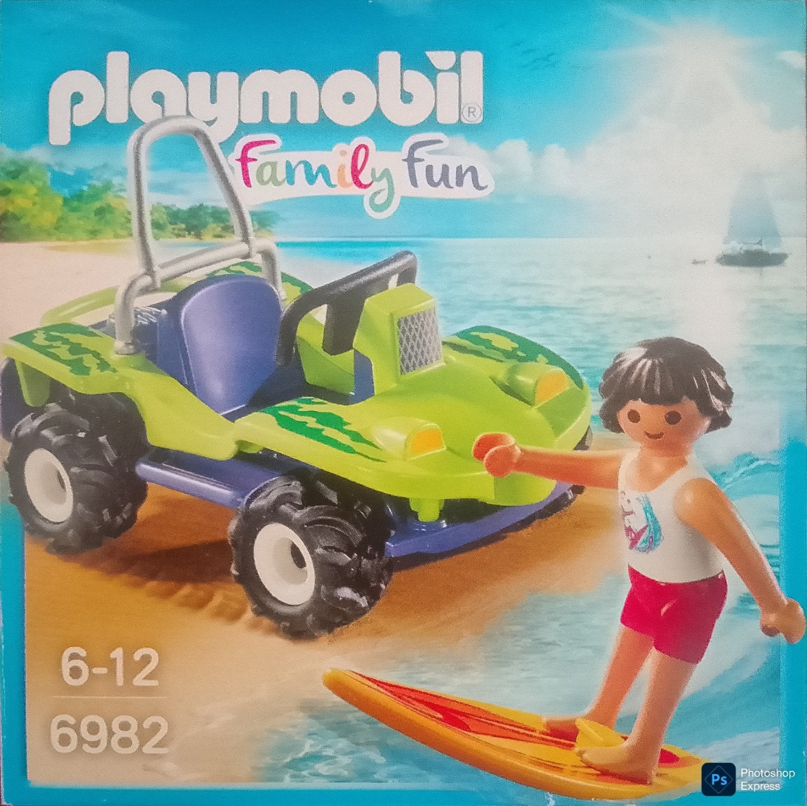 Family Fun Surfer Met Strandbuggy 6982, Ophalen of Verzenden, Gebruikt