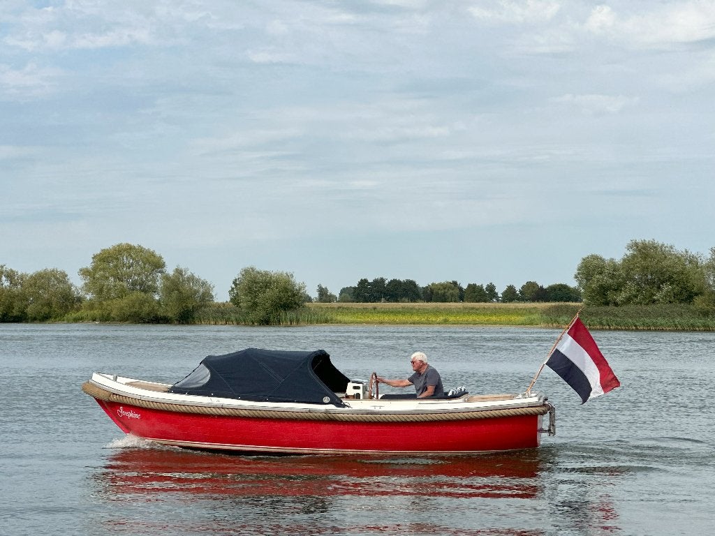 Makma Vlet 700, Watersport en Boten, Sloepen, Gebruikt, Vlet, Makma, Afdekzeil, Antifouling, Buiskap, Elektrische start, Kabelaring