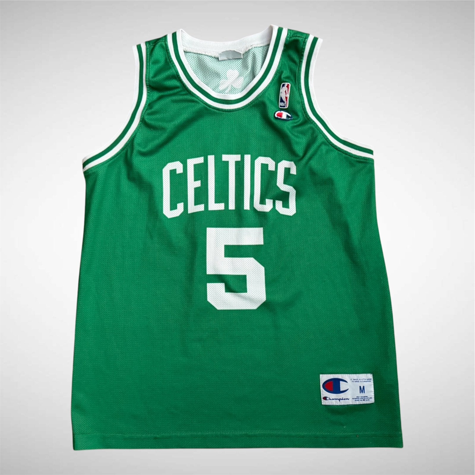 NBA Kevin Garnett basketbal shirt maat M vintage champion, Ophalen of Verzenden, Zo goed als nieuw, Kleding