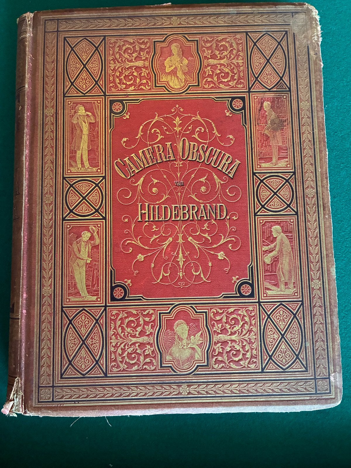 Zeer oude editie Camera Obscura van Hildebrand, Ophalen