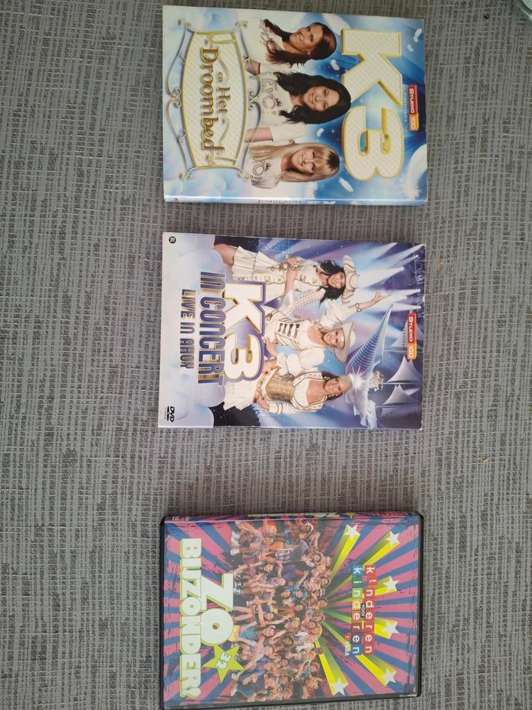 K3 en kinderen voor kinderen dvd's, Gebruikt, Alle leeftijden, Overige genres, Ophalen of Verzenden