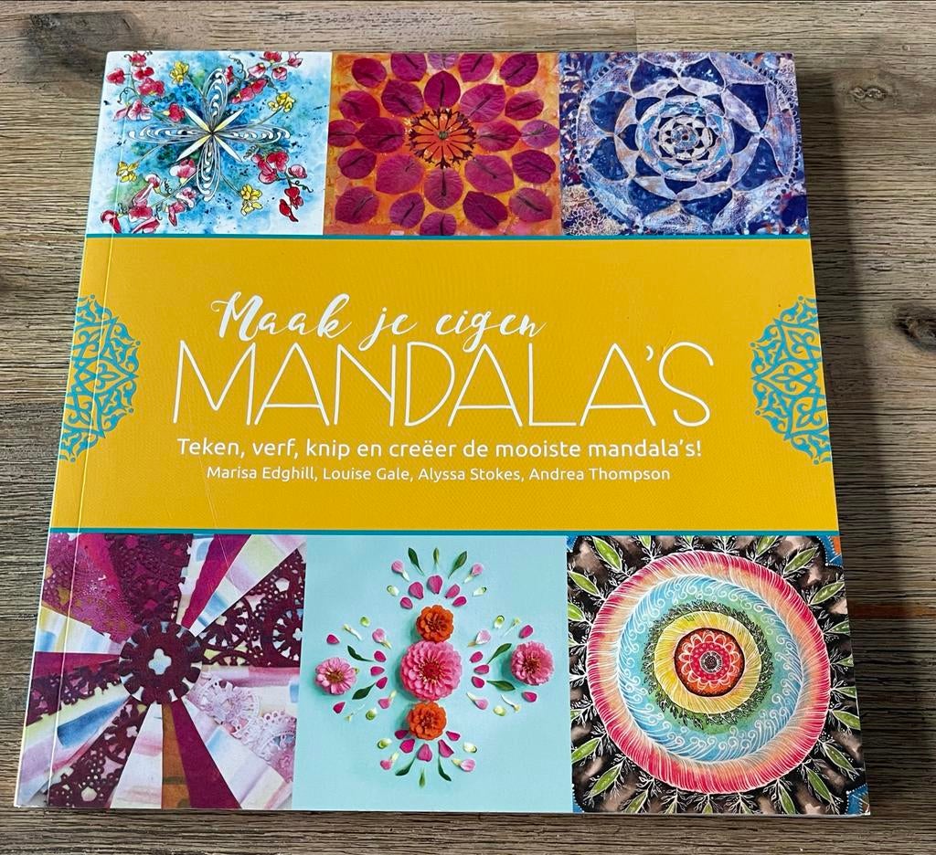 Maak je eigen Mandala's boek, Ophalen of Verzenden, Nieuw, Tekenen en Schilderen