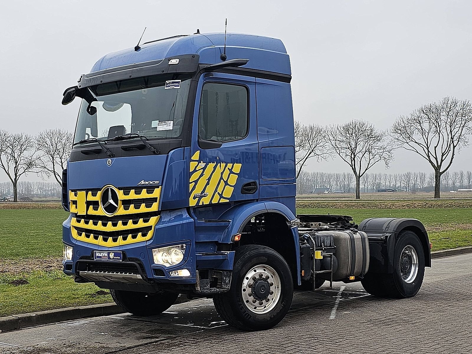MERCEDES-BENZ AROCS 1843 4x4 allrad pto mp5, Auto's, Automaat, Stoelverwarming, Euro 6, Overige kleuren