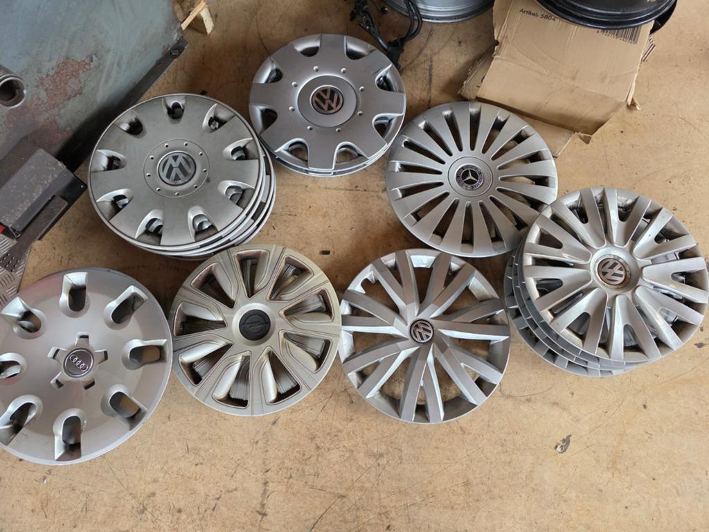 Wieldoppen Audi/VW/Mercedes/Opel, Auto diversen, Wieldoppen, Ophalen
