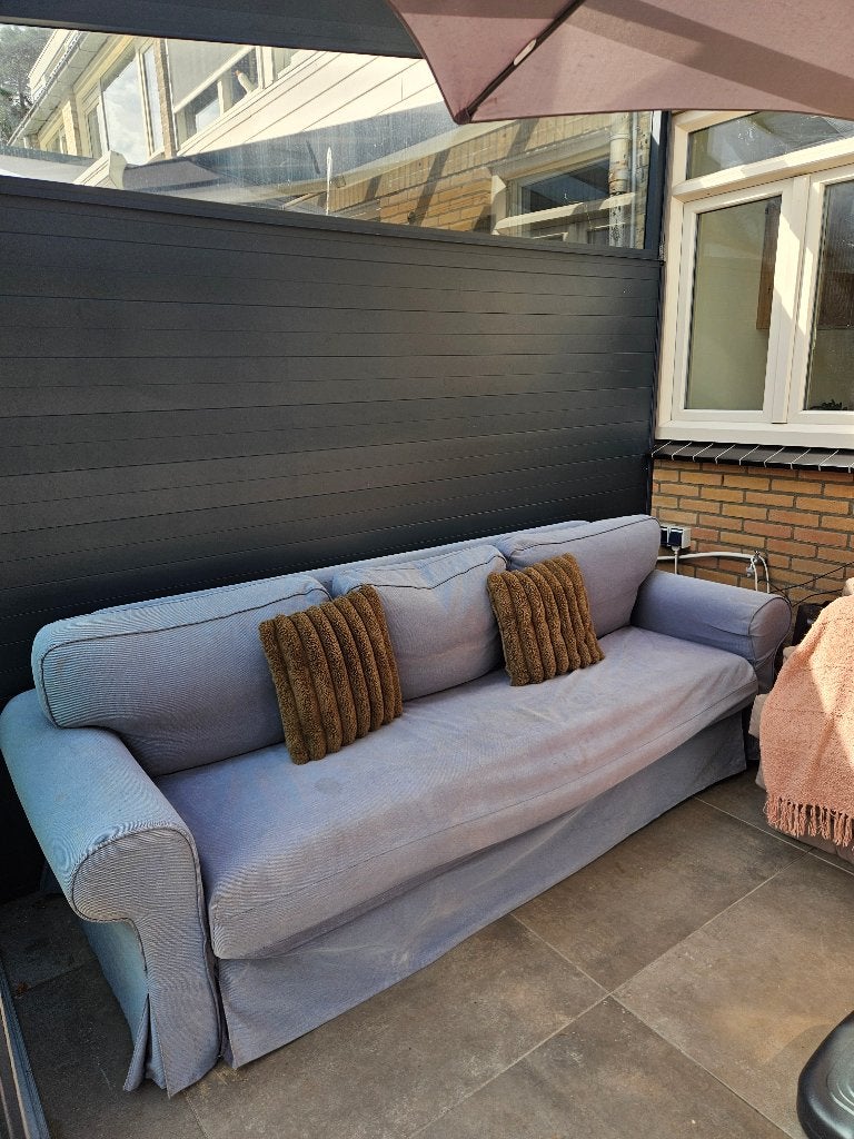 EKTORP Ikea slaapbank, Huis en Inrichting, Ophalen, 250 tot 300 cm, Driepersoons, 75 tot 100 cm