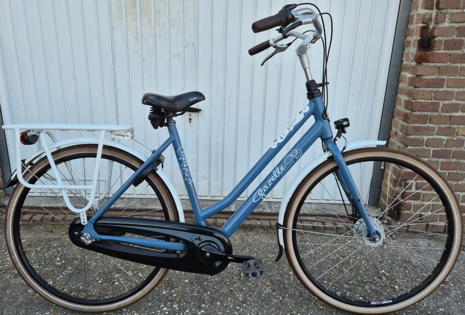 te koop gazelle miss grace damesfiets in nette staat, Ophalen, Versnellingen, Gazelle Miss Grace, Trommelrem