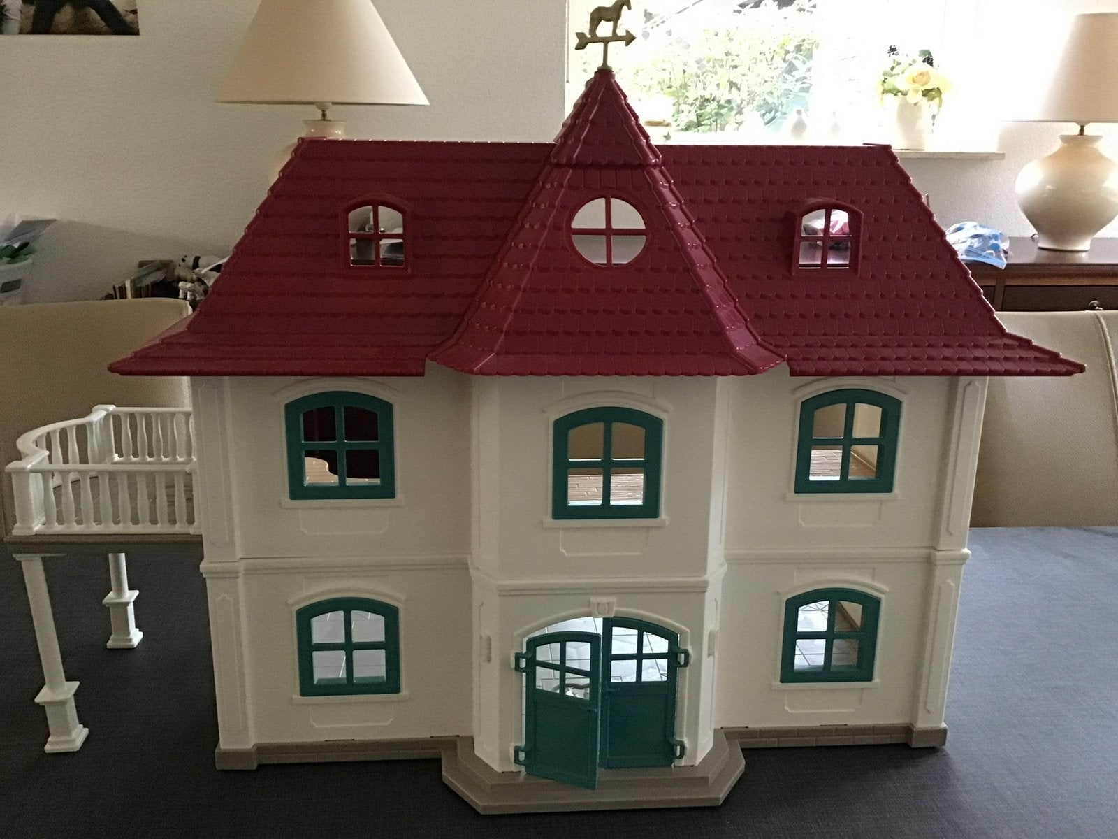 Schleich landhuis met dubbele paardenstal, Ophalen, Zo goed als nieuw, Jongen of Meisje