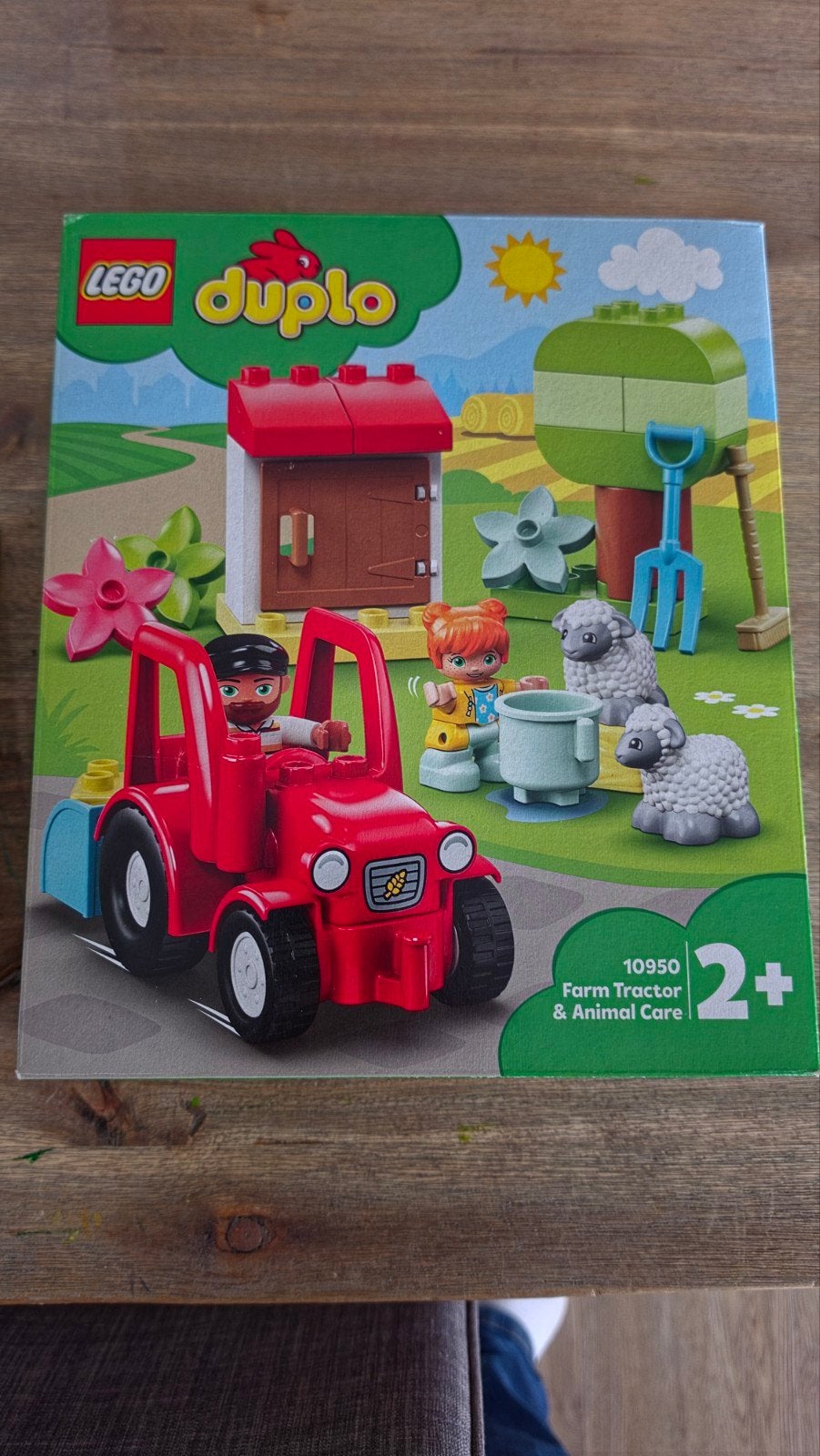 LEGO Duplo 10950 Boerderij Tractor & Dierenverzorging, Compleet, Ophalen of Verzenden, Zo goed als nieuw, Duplo