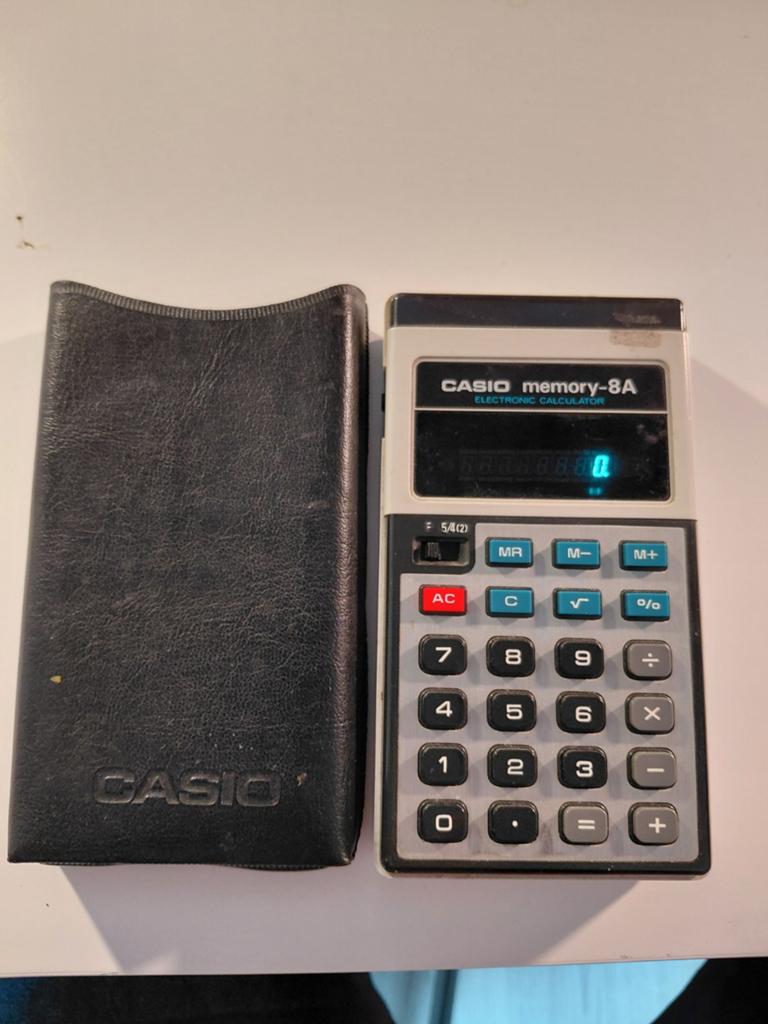 Casio Memory 8A rekenmachine, Diversen, Rekenmachines, Ophalen of Verzenden
