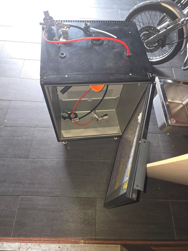 Complete Heineken Tapinstallatie met Spoelbak, Ophalen of Verzenden, Gebruikt