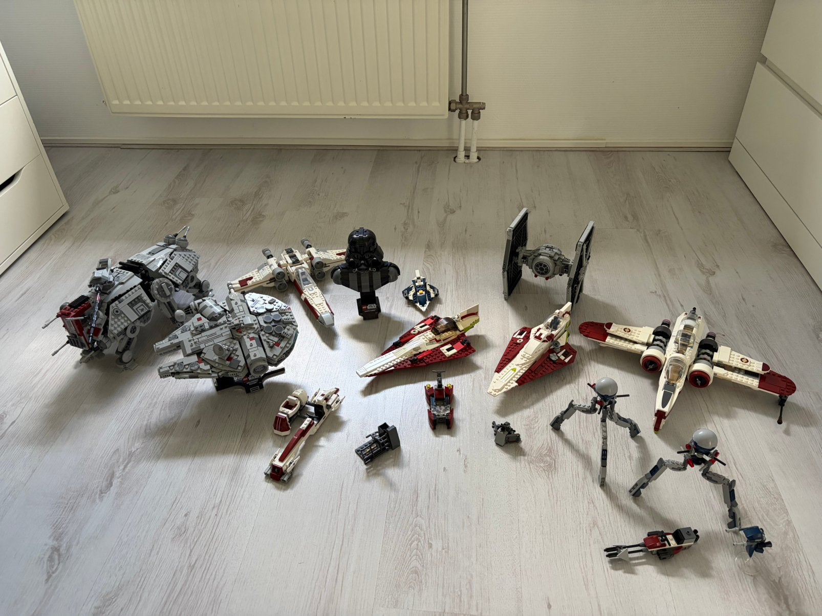 Losse Lego Star Wars voertuigen, Ophalen