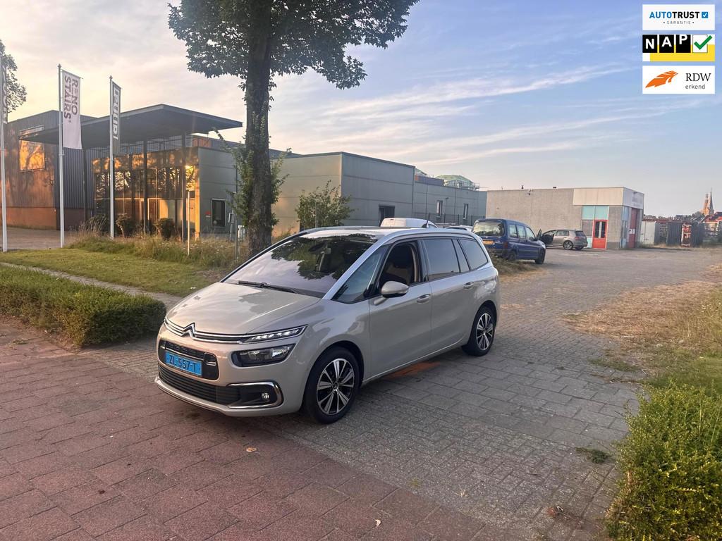Citroen Grand C4 Picasso 1.6 BlueHDi Business Plus B6 Clima., Gebruikt, Euro 6, 4 cilinders, 7 stoelen