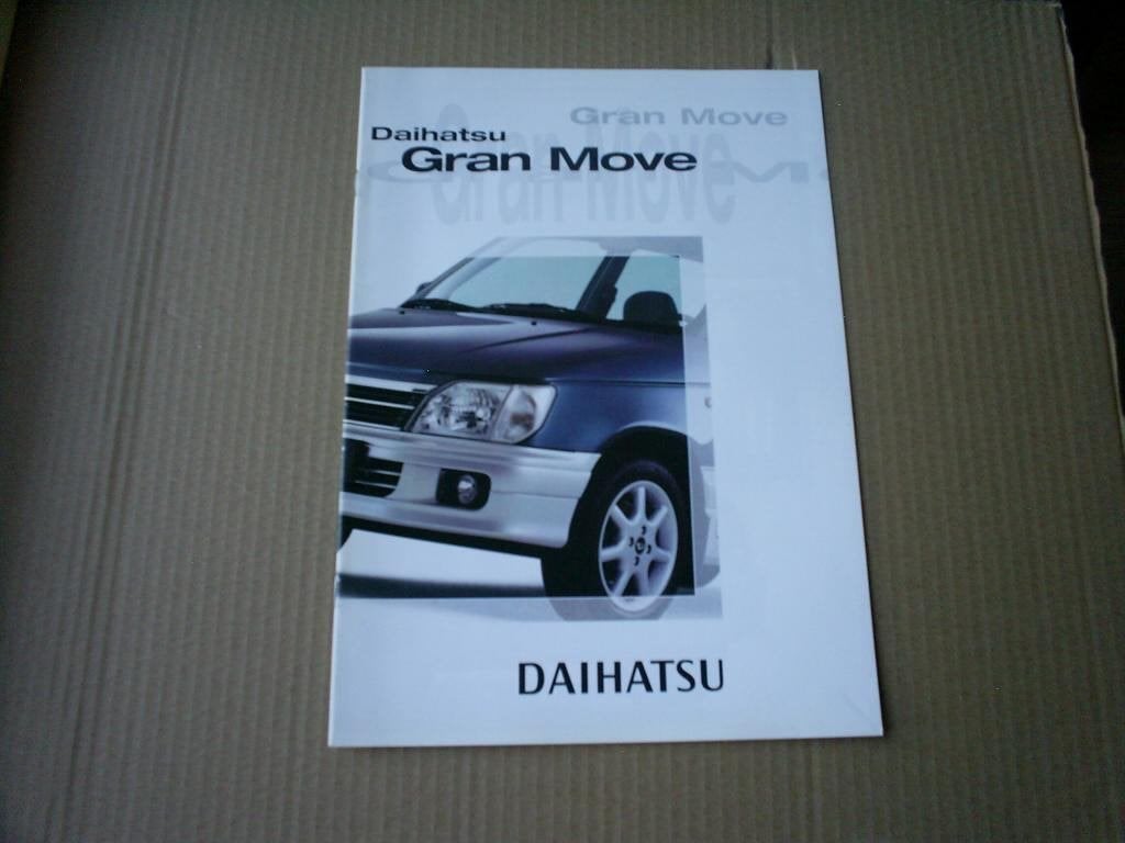 Daihatsu Gran Move 1 / 1999 20 pag., Verzenden, Zo goed als nieuw, Overige merken