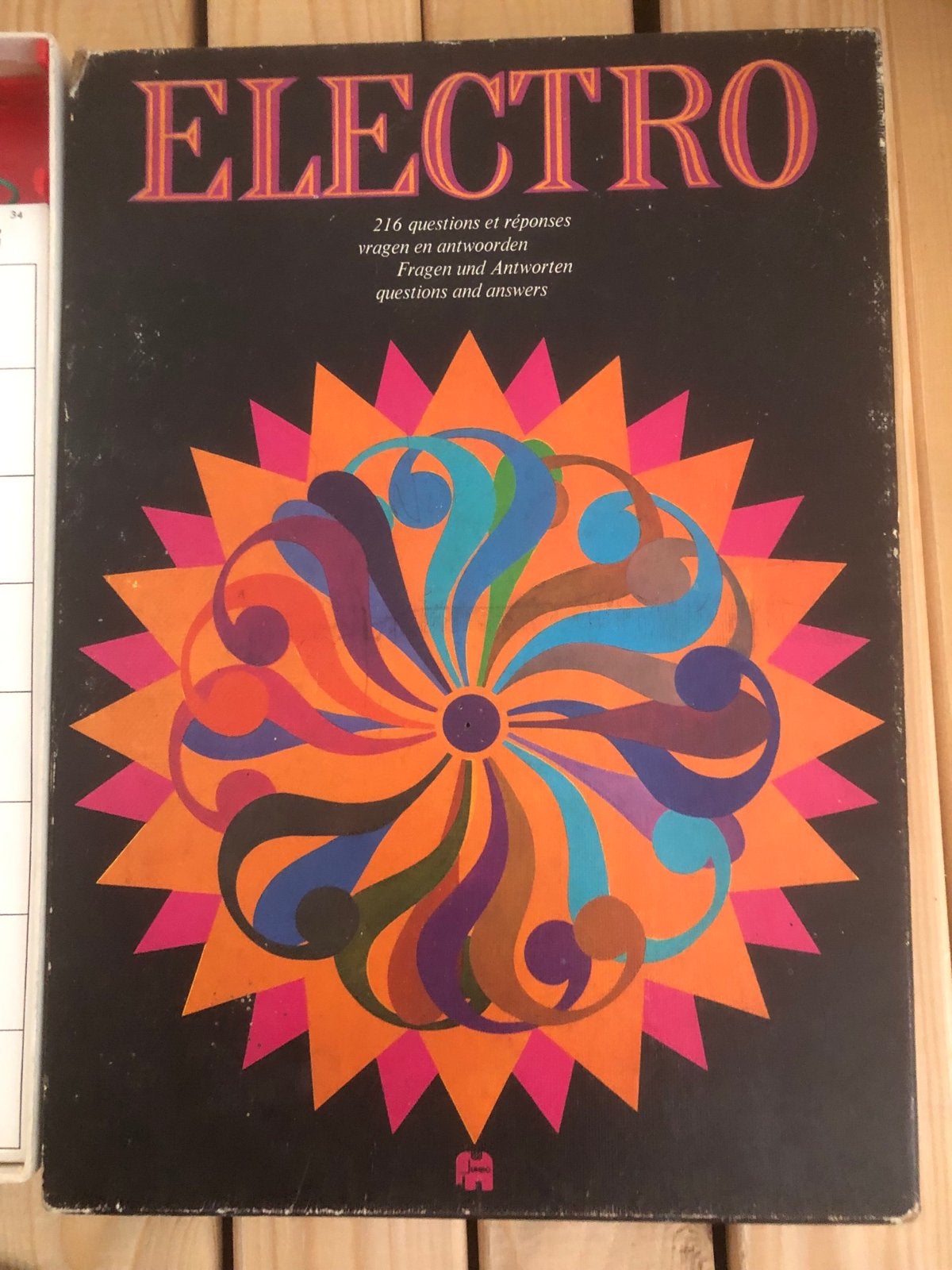 Vintage Electro Vragen en Antwoorden Spel met Licht, Kinderen en Baby's, Ophalen of Verzenden, Gebruikt, Elektronica, Met licht