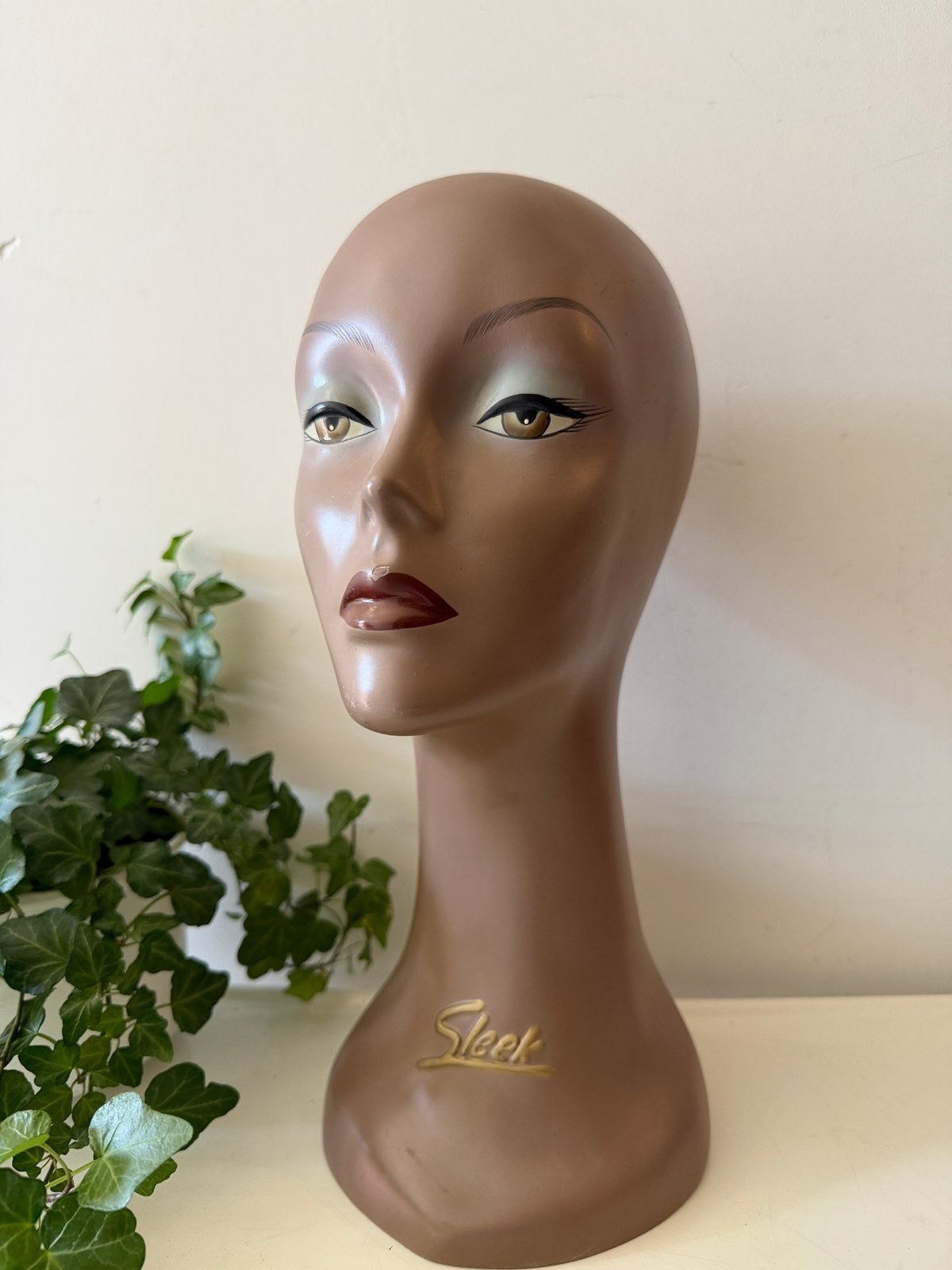 Jaren 60 Sleek Etalagehoofd, Ophalen of Verzenden