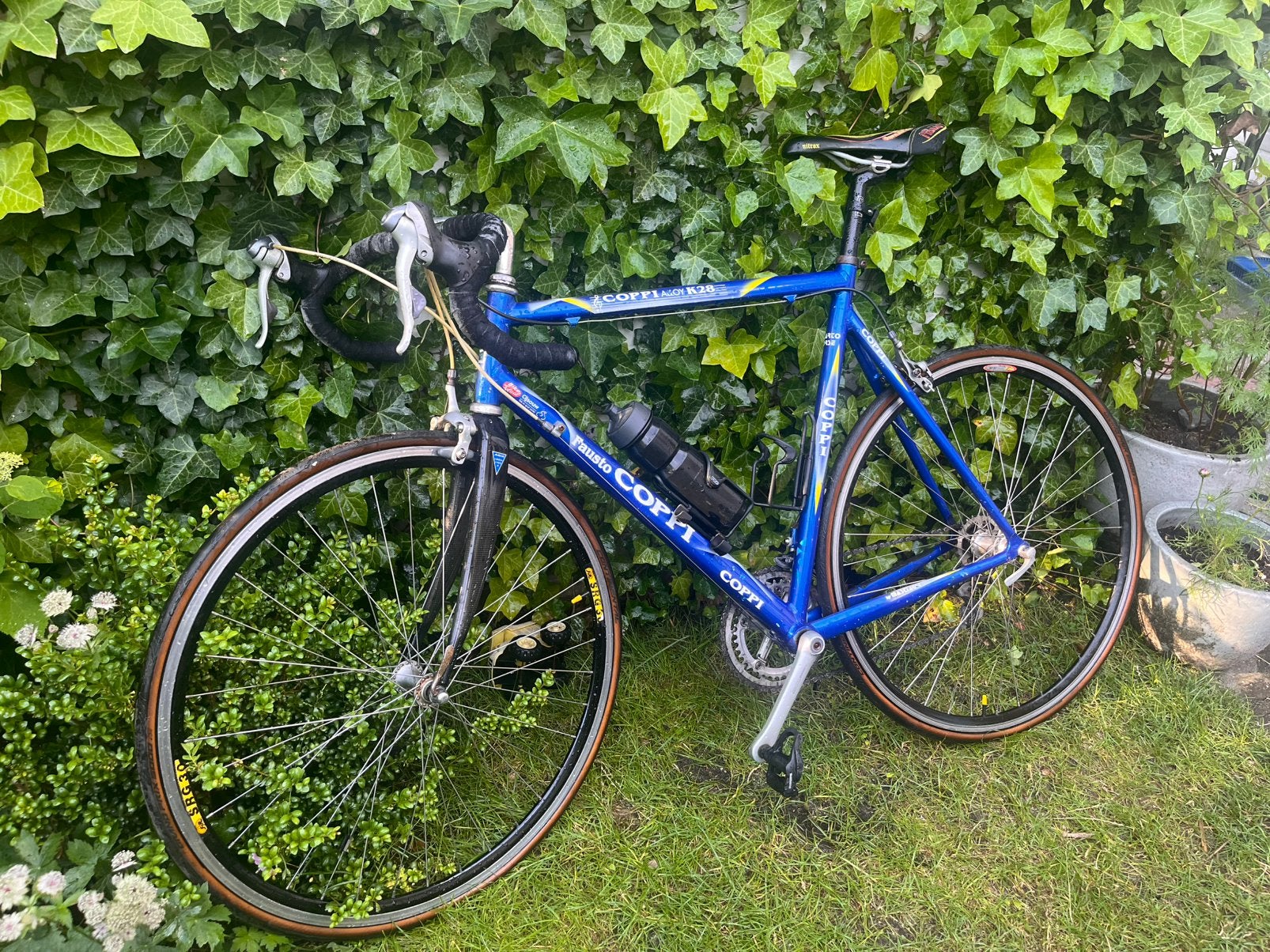 Wielrenfiets 59cm frame, Zo goed als nieuw, 57 tot 61 cm, Meer dan 20 versnellingen, Ophalen
